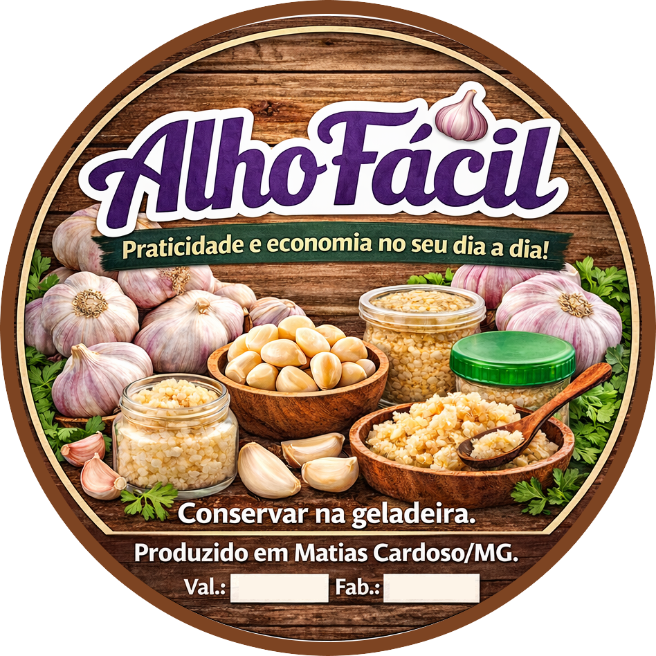 Alho descascado